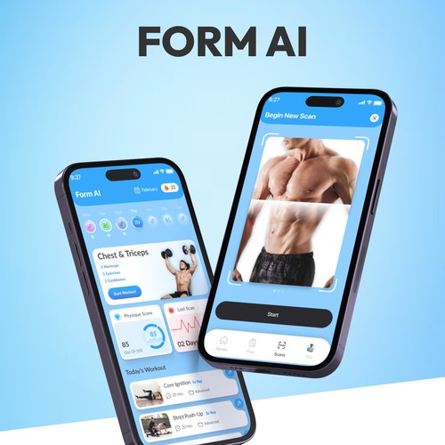 Fitness App Design/UI