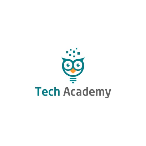 Fun Creative Logo for Tech Academy