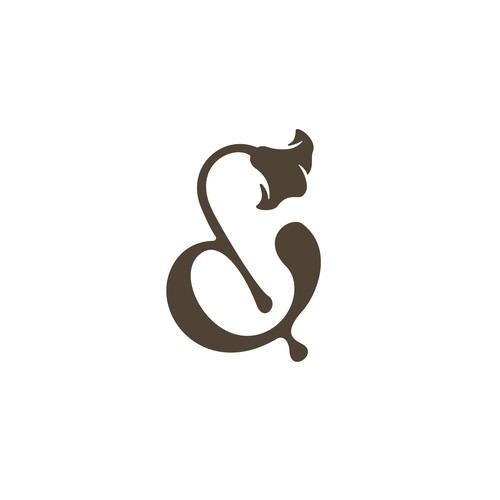 ampersand mark for bakery brand