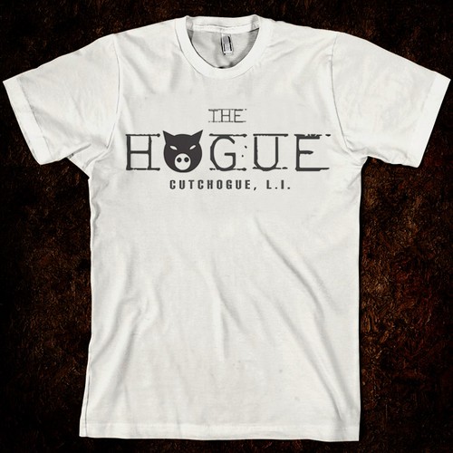 Creative T-Shirt Design for a Store, the Hogue (think pig). Multiplewinners awarded!