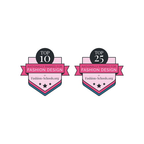 Fashion Schools Badge Design