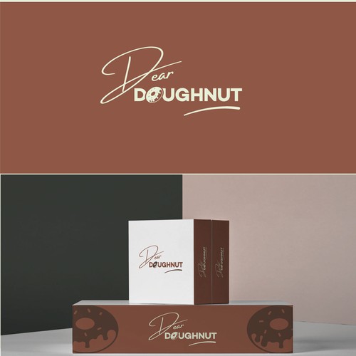 logo for a Gourmet doughnut Shop..