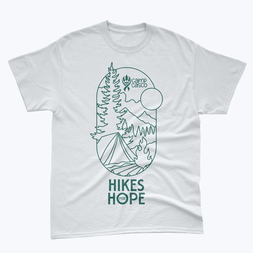 Camping tshirt