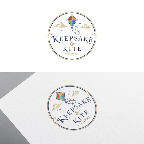 Concept logo for a travel busines