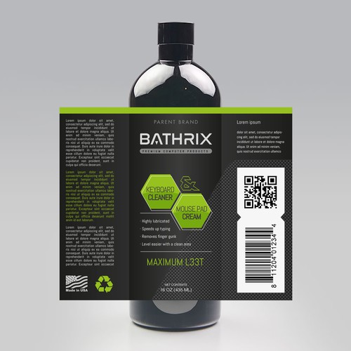 Bathrix Label