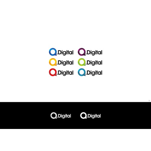 Logo design for "Q.Digital"