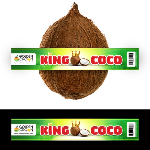 DRY COCONUT FUN MESH PACKING DESIGN