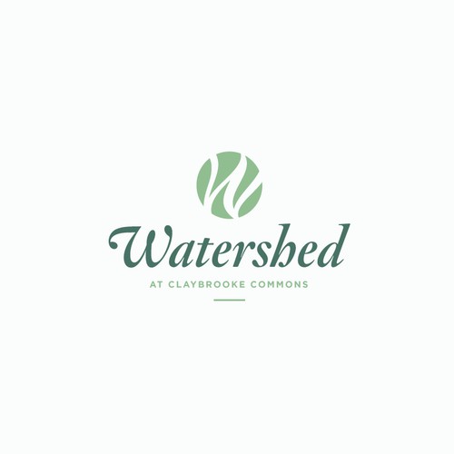 Logo and branding for a shopping district