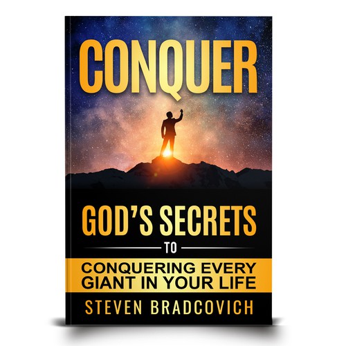 Award-Winning Book Cover Design – Conquer