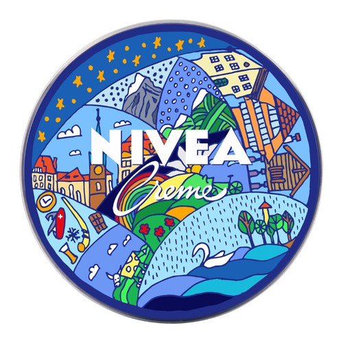 NIVEA Creme Swiss Anniversary Edition packaging