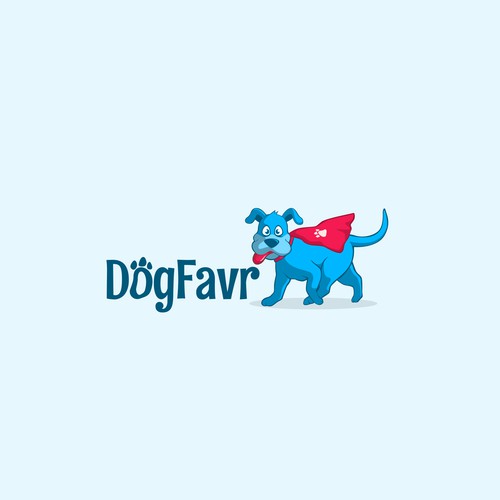 Bold logo concept for Dogfavr