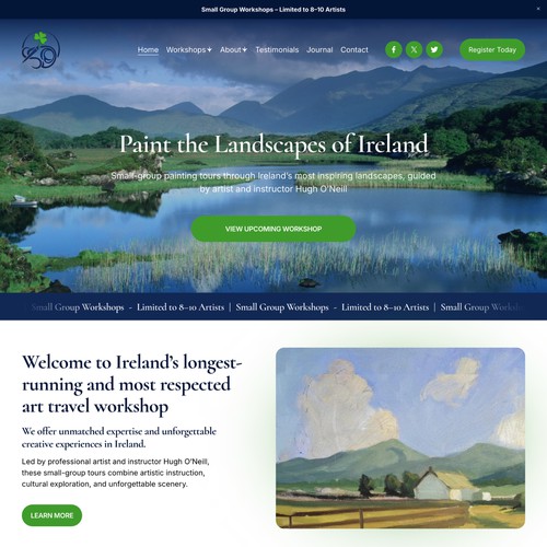 Ireland Art Tours Design