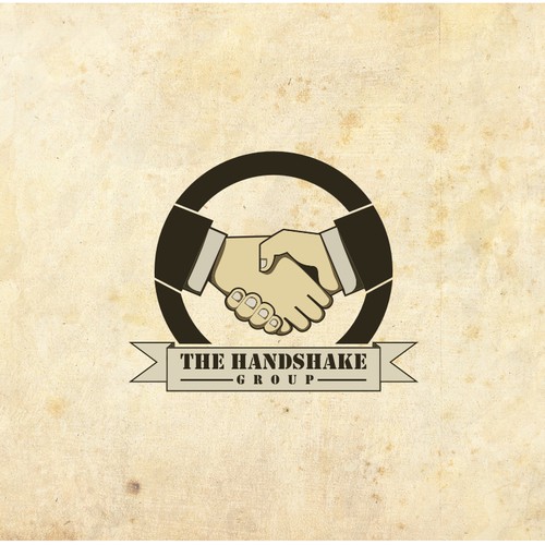 2 hand shaking logo
