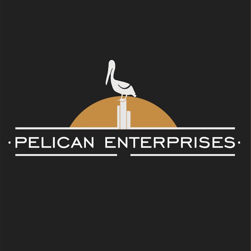 Pelican enterprises logo concept 2