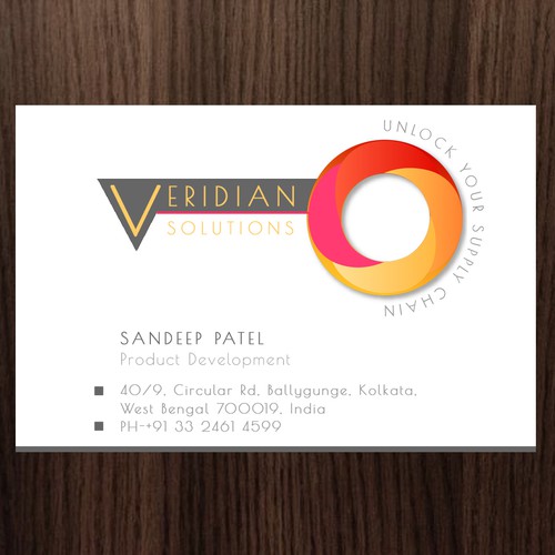 Business Card design for IT consulting firm.