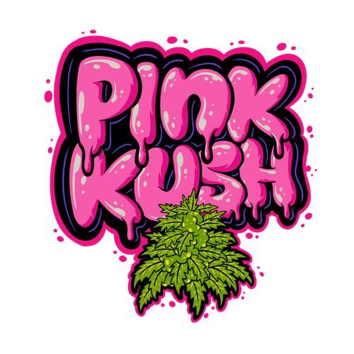 pink kush strain logo