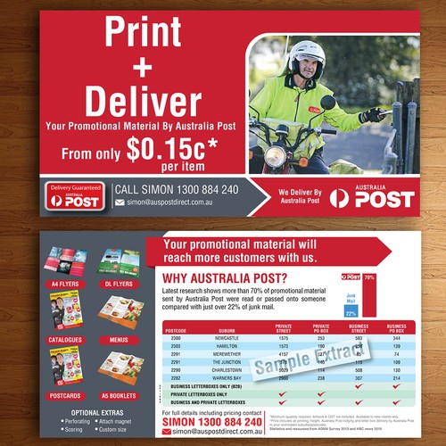 Update our current DL flyer to new DLX size with some new info to be included