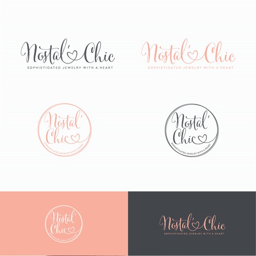 Logo for Nostal Chic jewelry