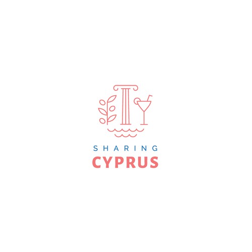 Logo proposition for party provider located in Cyprus