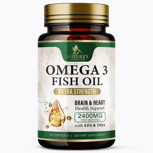 Omega 3 fish oil supplement
