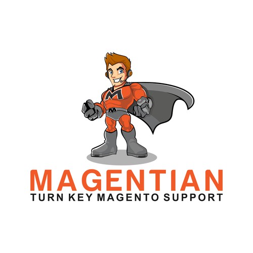 Create an IT Company's Logo: Super Hero