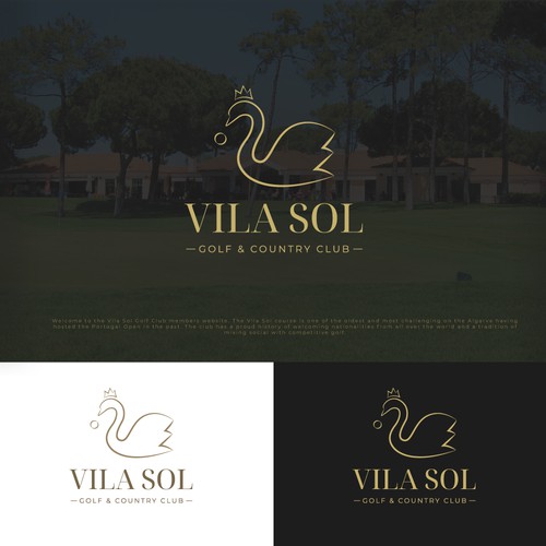 Logo for golf & country club