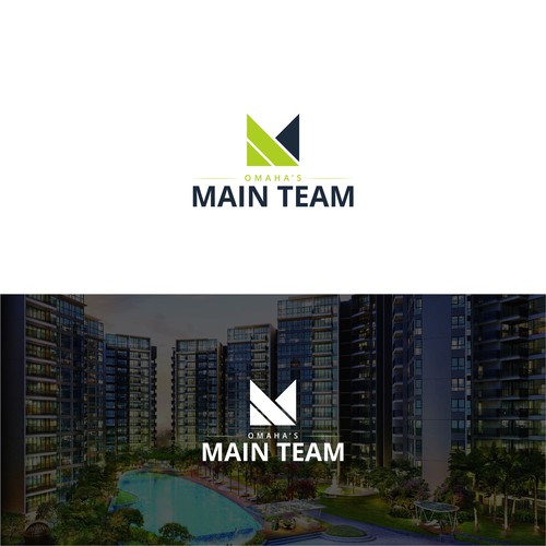 Fresh logo concept for Ohama's Main Team Real Estate