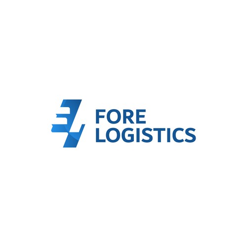 Logistic Logo design concept