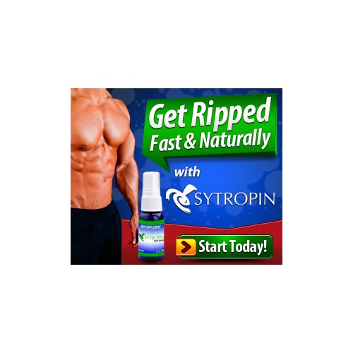Sytropin banner ad