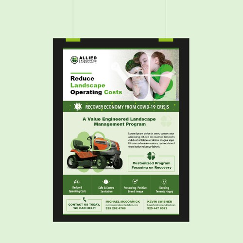 Flyer Design for a Landscaping Company