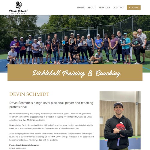 Devin Schmidt Pickleball