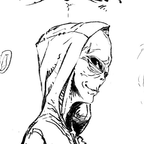Alien Character Sketch
