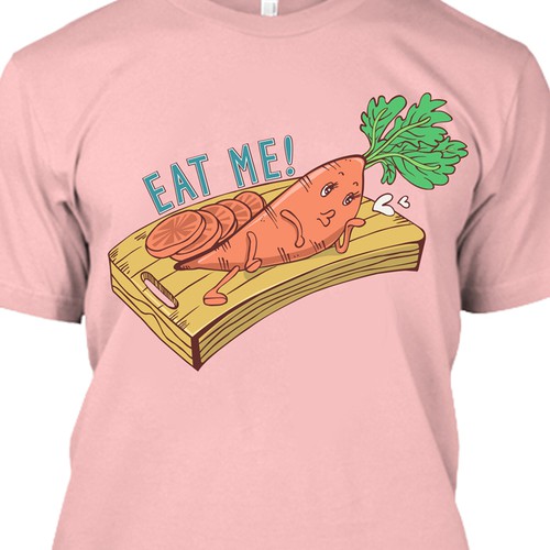 T shirt design for vegan