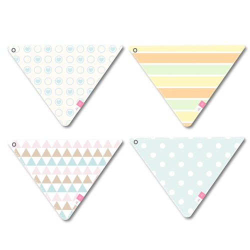 Pastel bandanas