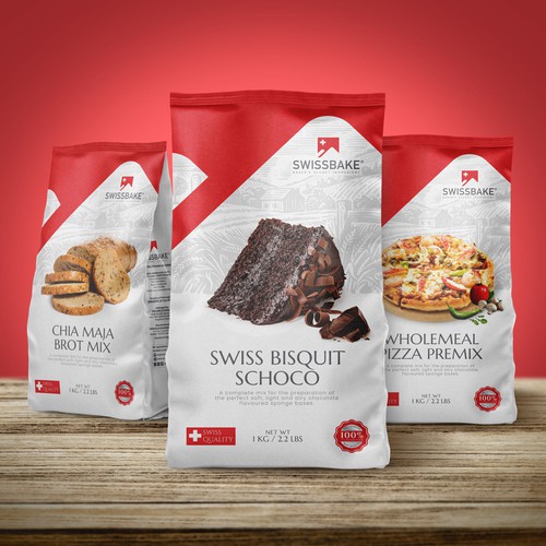 Packaging Design for Swiss Bake 