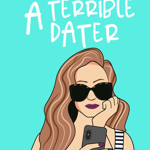 A terrible dater by Sabrina Must cover design