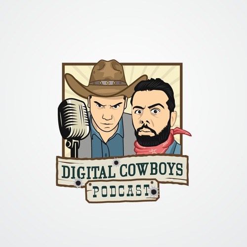 Logo for digital cowboys