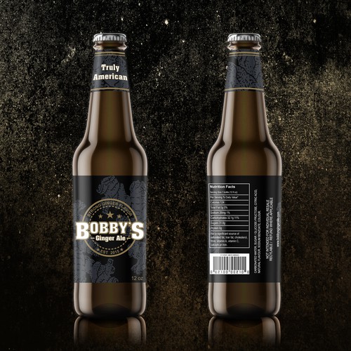 Label Design - Bobby's Ginger Ale