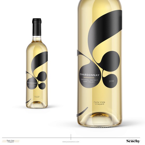 Wine label design