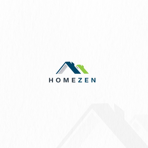 Balancing Home Restoration: HomeZen Logo