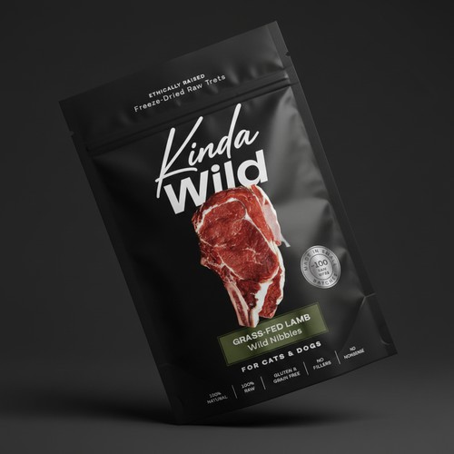 Frozen Raw Meat Treats for Pets