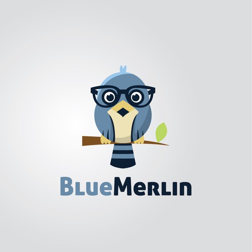 Blue Merlin Logo Concept