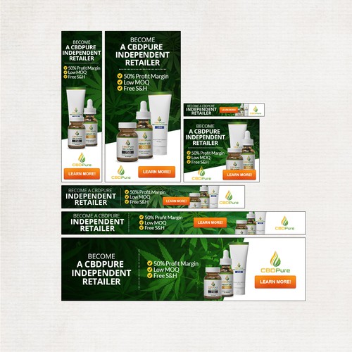 CBD banners