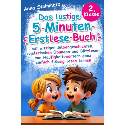 Ebook cover for "Das lustige 5-Minuten-Erstlese-Buch"