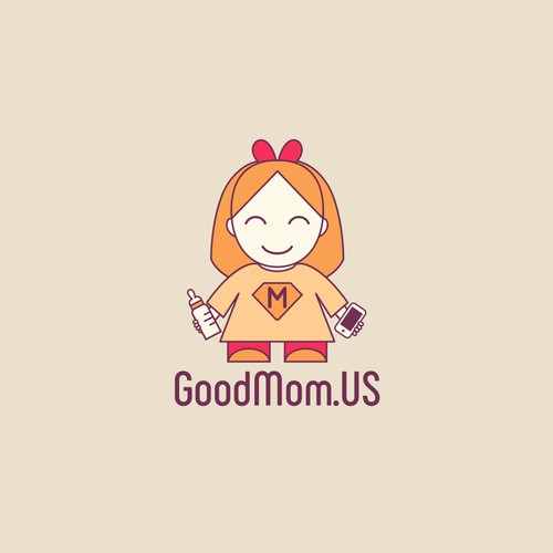 Logo concept for GoodMom.US