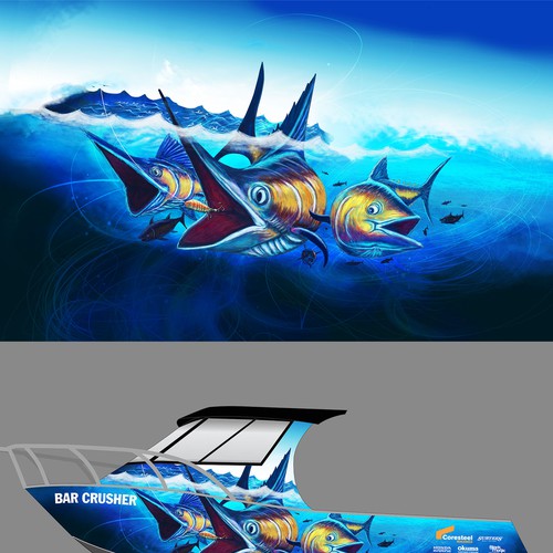Boat Wrap Graphic Collection