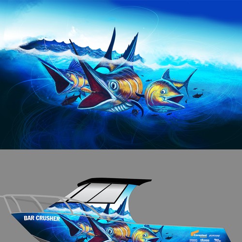Boat Wrap Graphic Collection