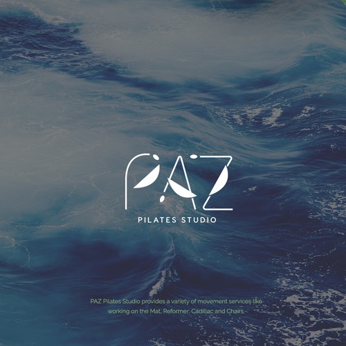 Logo design for PAZ Pilates Studio
