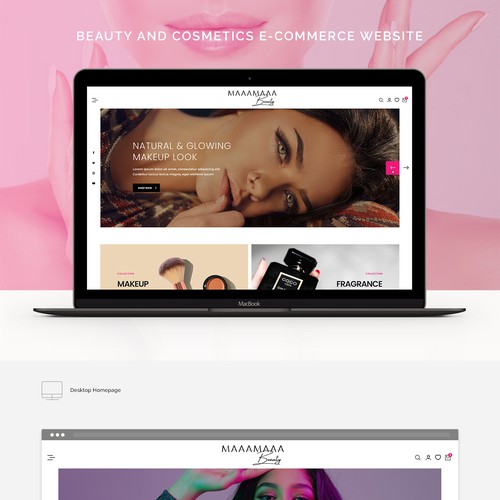 Beauty & Cosmetics E-Commerce Website