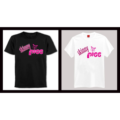 Skinny Pigg T-Shirt Graphic.. Quick Design / Easy Money